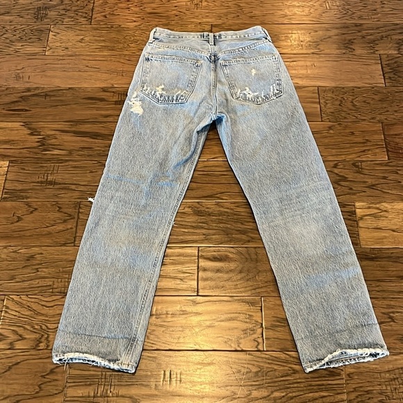 Agolde 90’s Mid Rise Straight Size 25 - Picture 2 of 16
